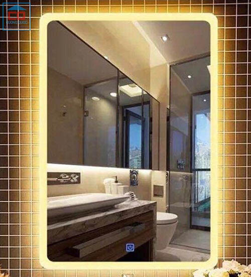 Gương phòng tắm CleanMax CN02 trang bị đèn led cao cấp