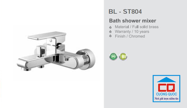 Vòi sen tắm Tây Ban Nha cao cấp Bello BL - ST804