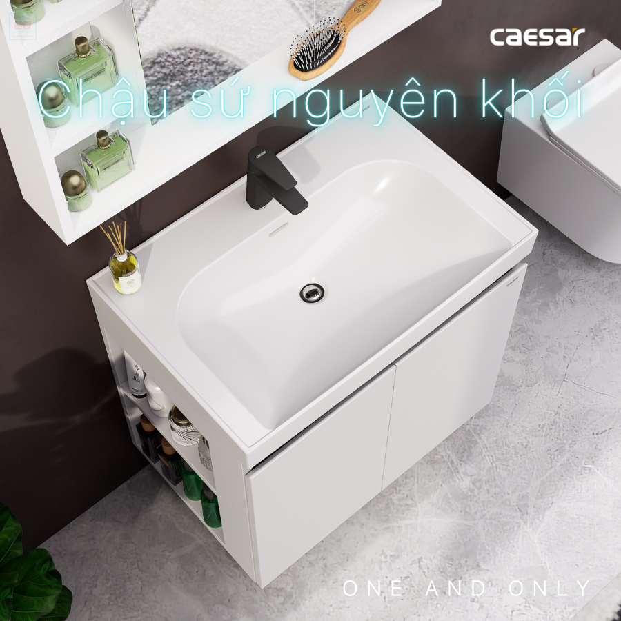 Lavabo tủ chậu Caesar LF5357 + EH15357CLV