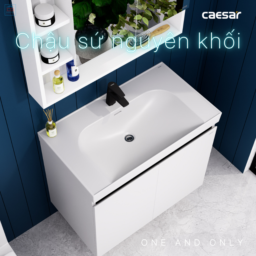 Lavabo tủ chậu Caesar LF5358 + EH15358CRV