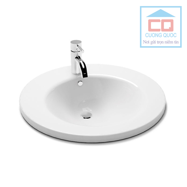 Chậu rửa mặt lavabo cao cấp Bravat C2206W-1-ENG