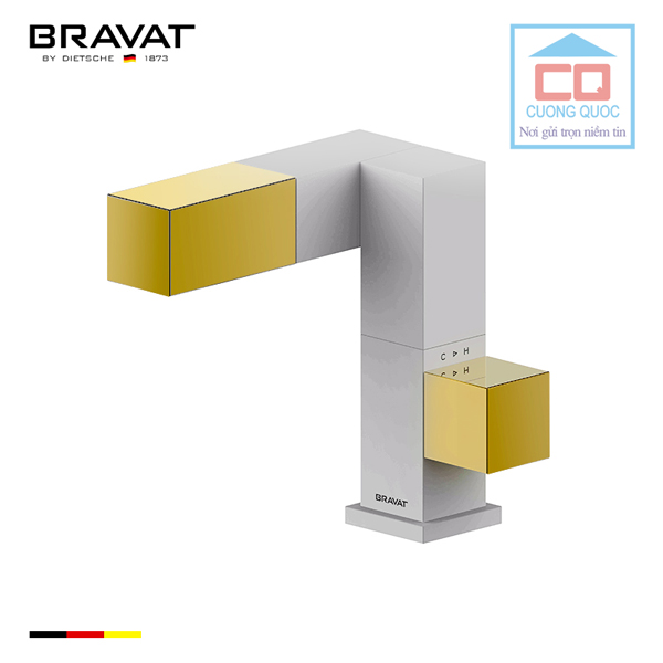 Vòi chậu lavabo cao cấp Bravat F164124NP-KVF