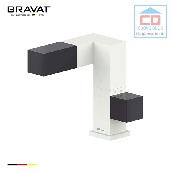 Vòi chậu lavabo cao cấp Bravat F164124NP-BW