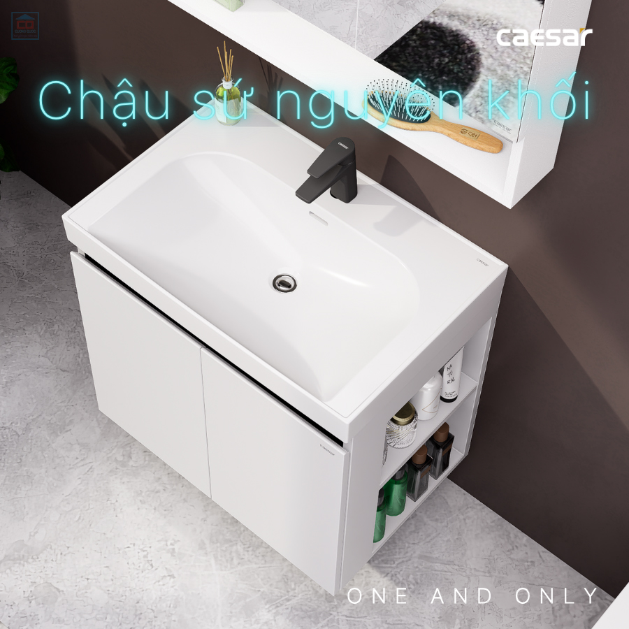 Lavabo tủ chậu Caesar LF5357 + EH15357CRV