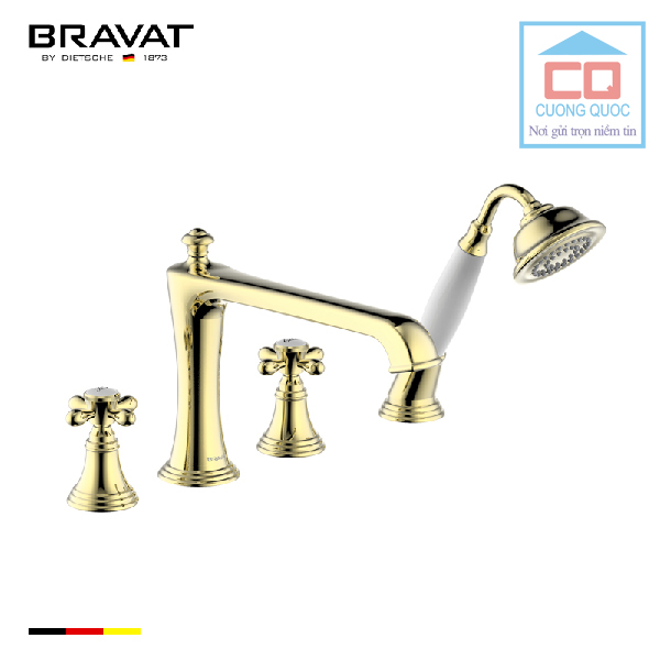 Vòi sen tắm xả bồn cao cấp Bravat F551199BAF-ENG