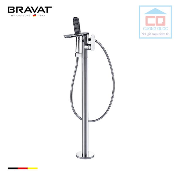 Vòi sen tắm đặt sàn cao cấp Bravat F665104C-B3-ENG