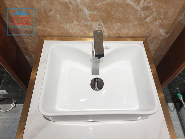 Chậu rửa lavabo đặt bàn Viglacera V72