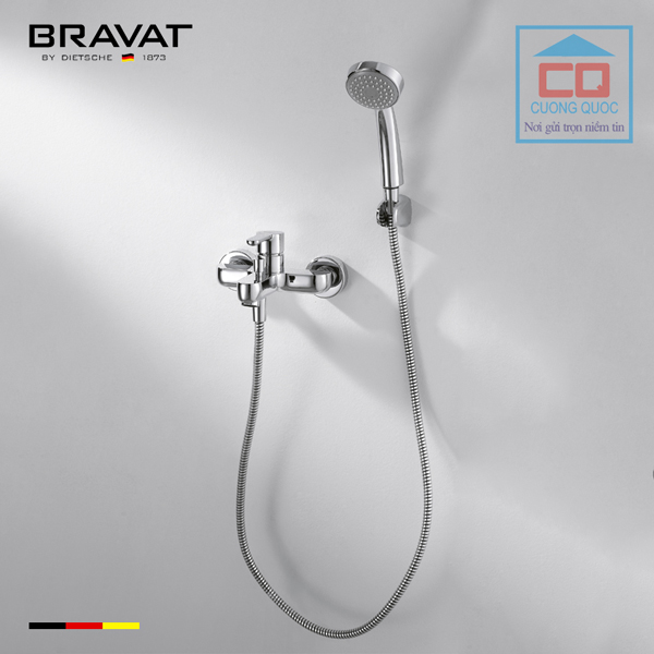 Vòi sen tắm nhiệt độ cao cấp Bravat F63783C-B