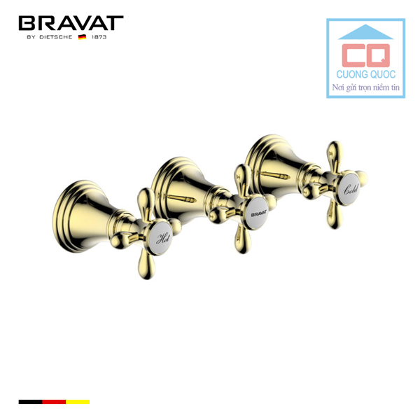 Bộ điều chỉnh nhiệt độ vòi xả bồn và vòi sen tắm Bravat P69224BAF-ENG