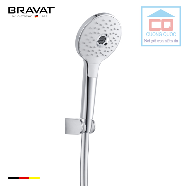 Bộ phụ kiện sen tắm cao cấp Bravat D2103CP-ENG