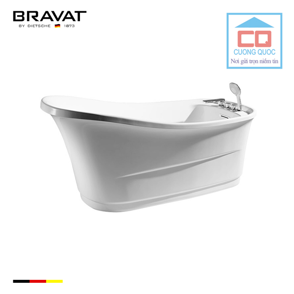 Bồn tắm đặt sàn cao cấp Bravat B25546TW-1W