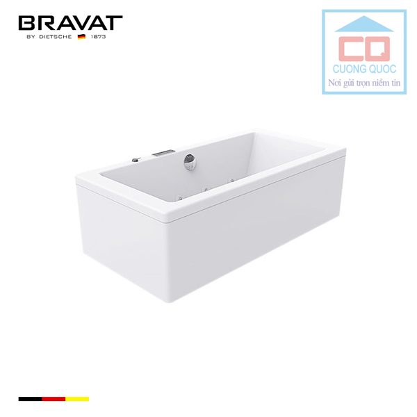 Bồn tắm góc đặt sàn cao cấp Bravat B25809W-5