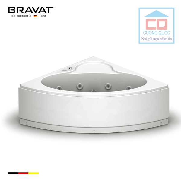 Bồn tắm massage Jacuzzi cao cấp Bravat B25516DW-2A