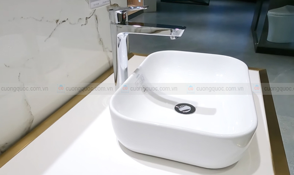 Hình ảnh thực tế sản phẩm vòi lavabo Viglacera VG125