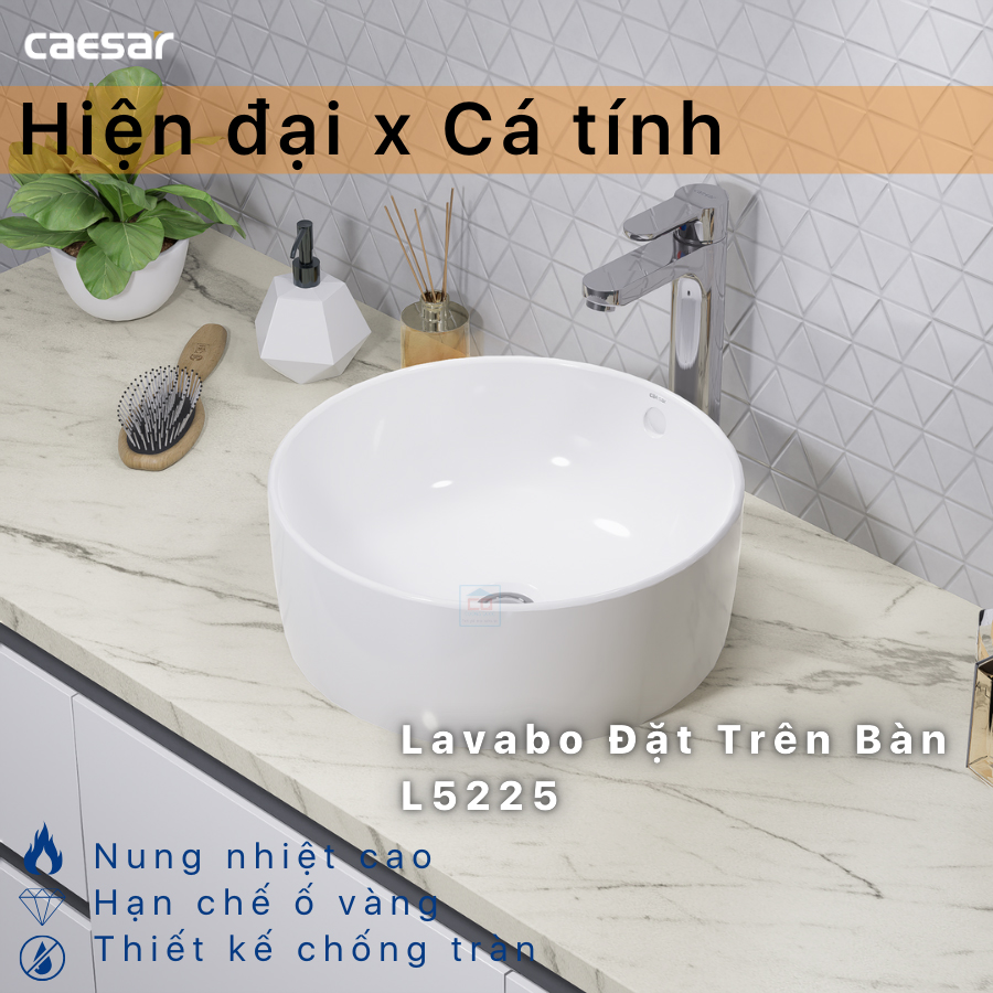 Chậu lavabo Caesar L5225