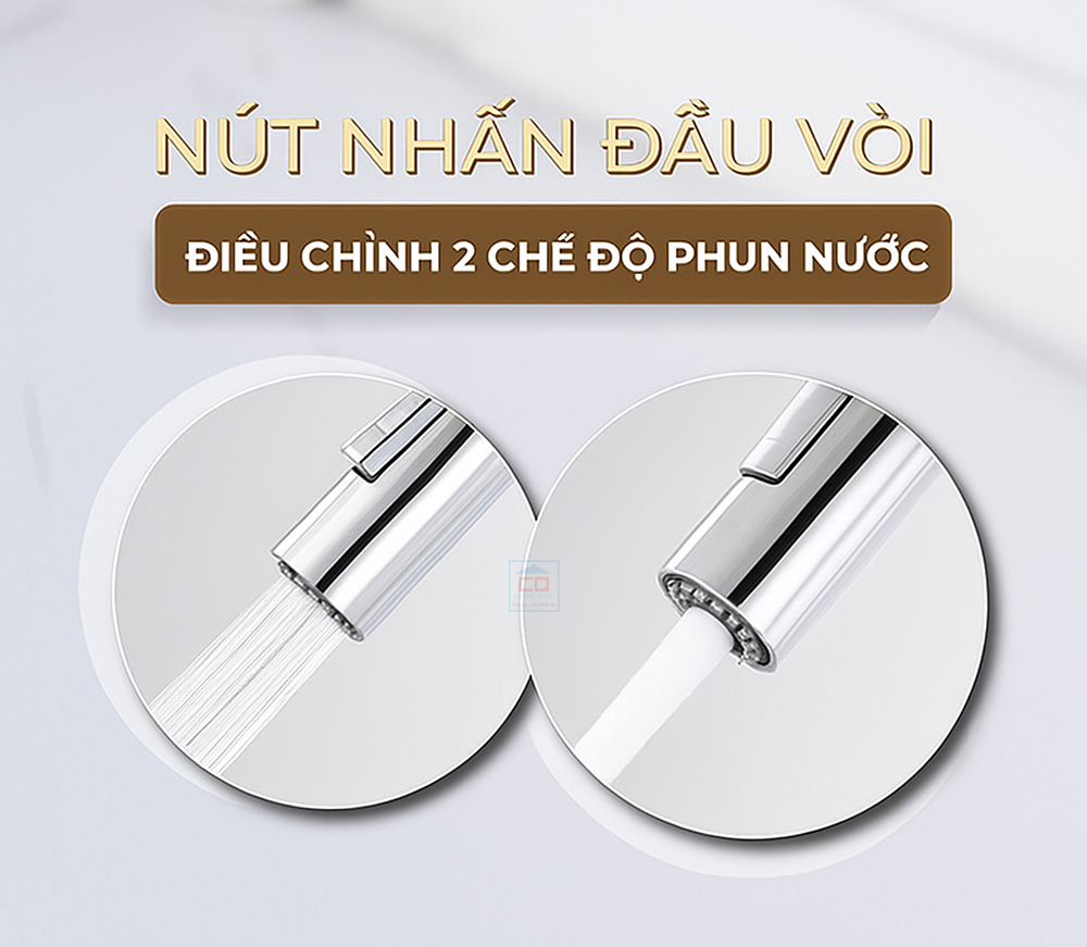 Đầu v&ograve;i 2 chế độ phun