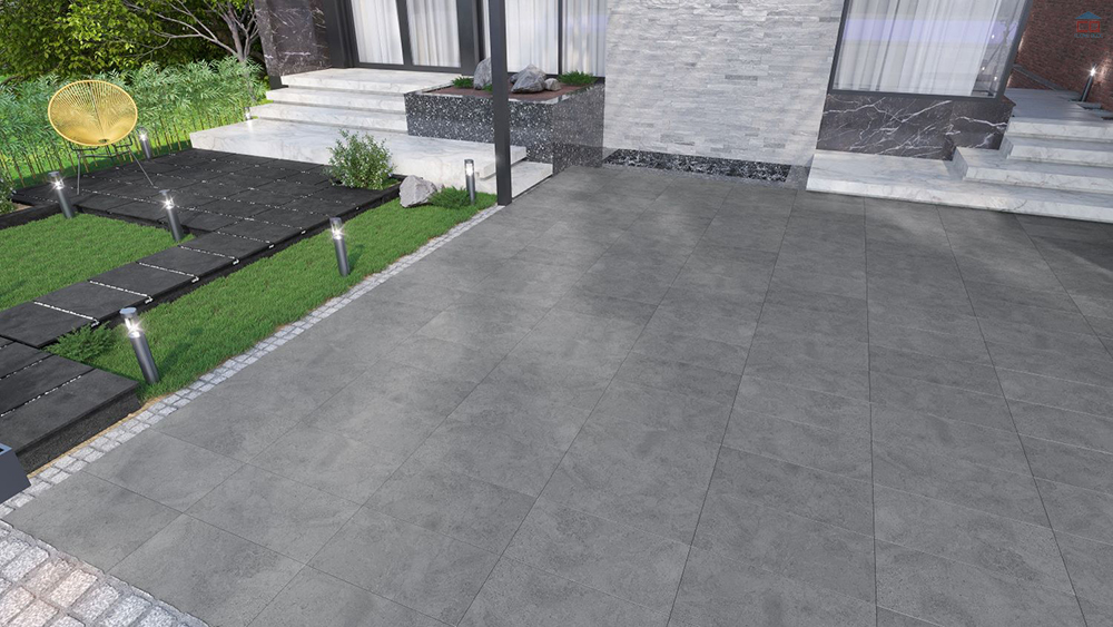 Phối cảnh gạch ốp l&aacute;t Thạch B&agrave;n PGM36-0261
