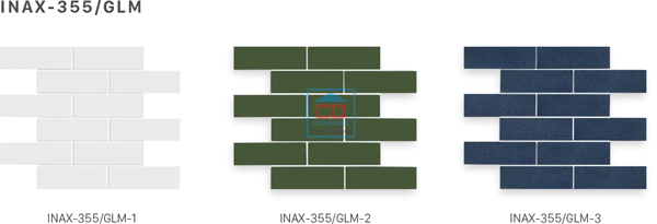 Gạch ốp lát trang trí cao cấp Inax INAX-355/GLM-1
