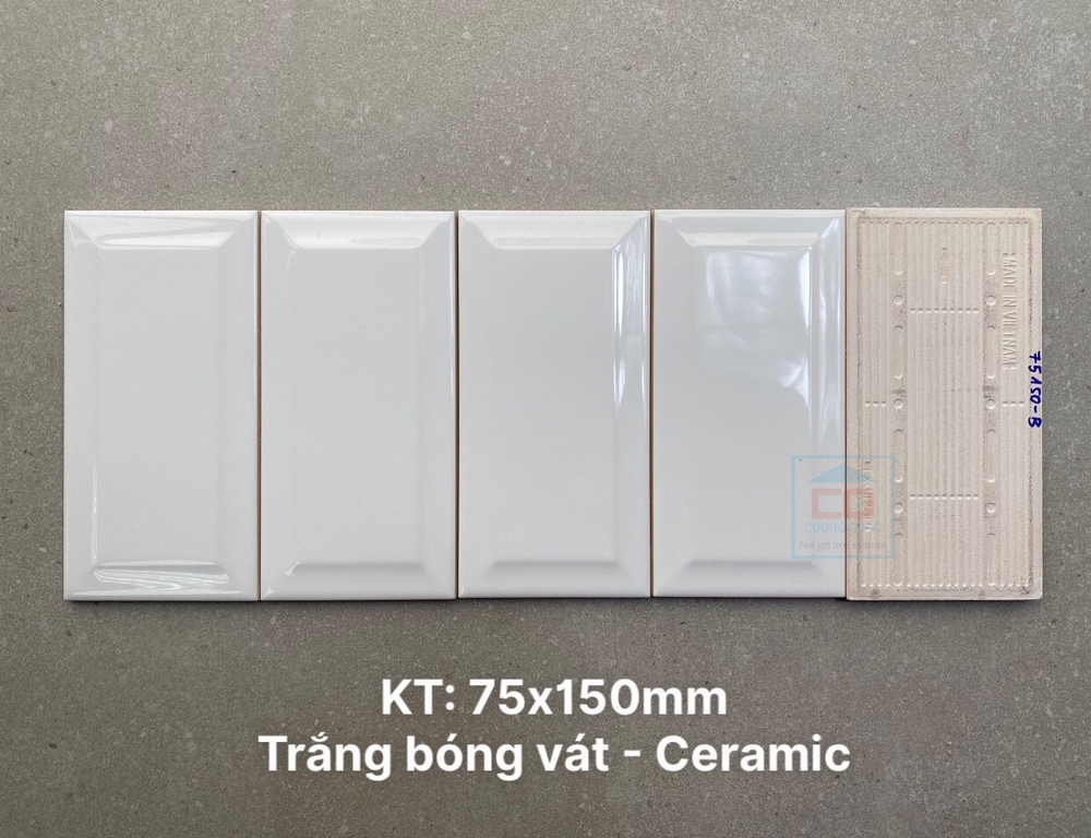 Gạch thẻ 75x150 mm PSTA75150-B