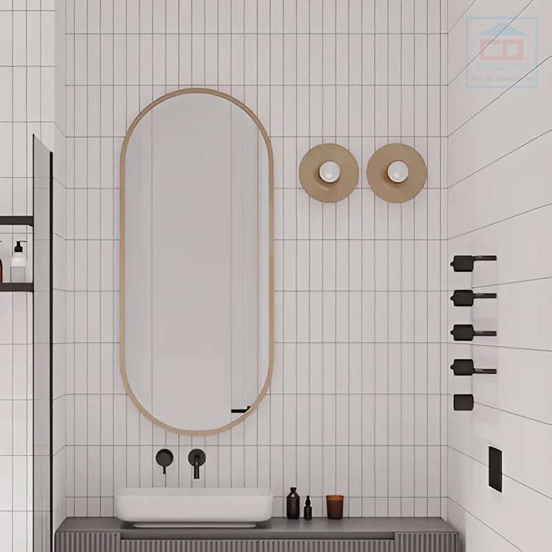 Phòng mẫu gạch thẻ 75x300 mm PSTA75306