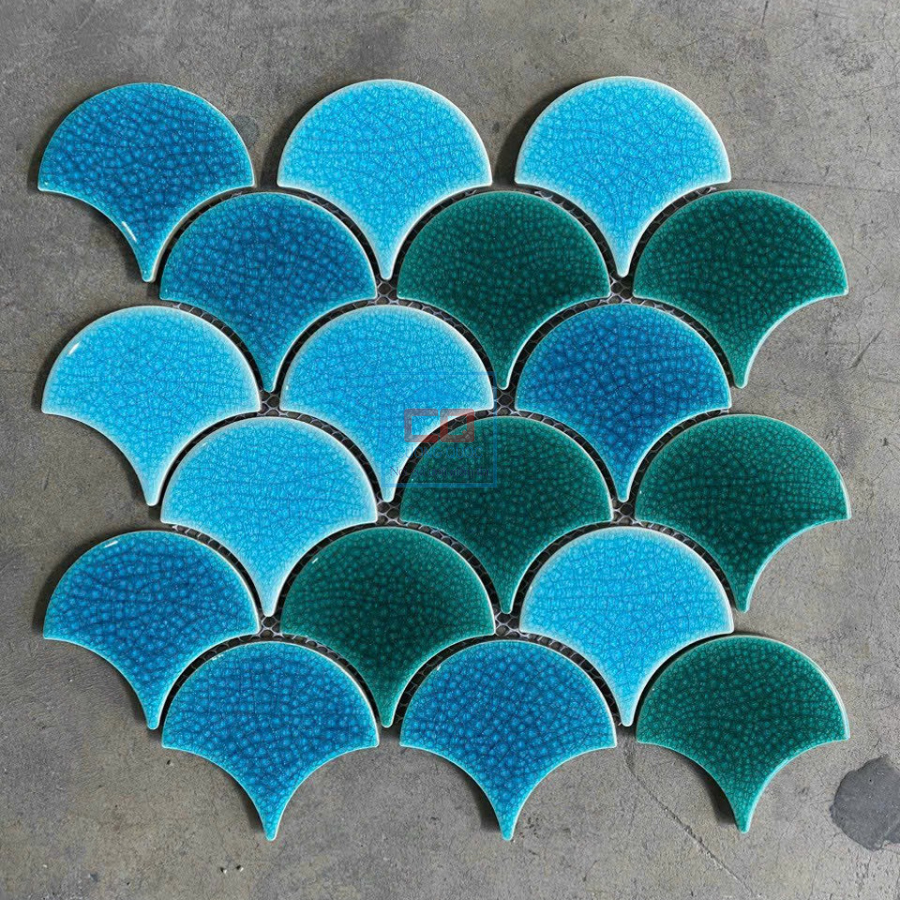 Gạch mosaic vảy cá MIX11625