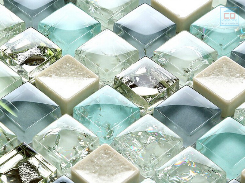 Gạch mosaic thủy tinh