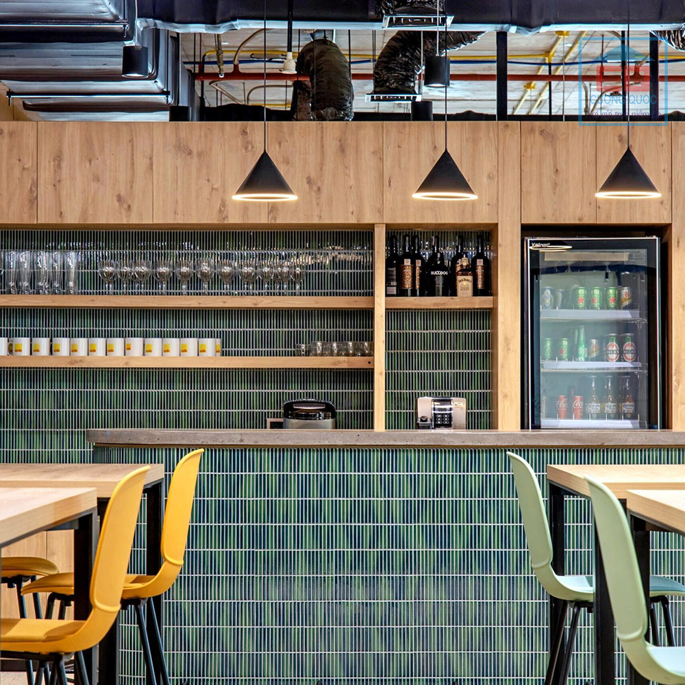 Phòng mẫu gạch mosaic thẻ 92TTEB-68