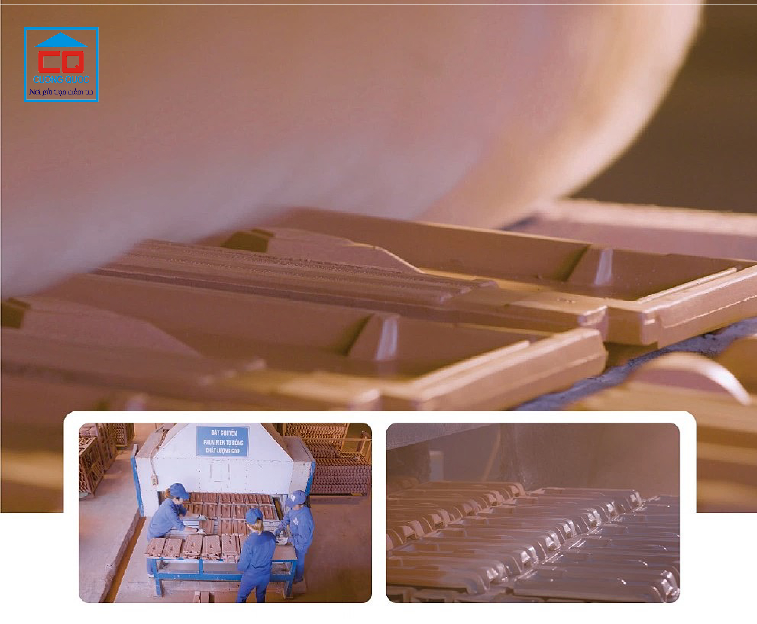 Dây chuyền phun men tự động chất lượng cao