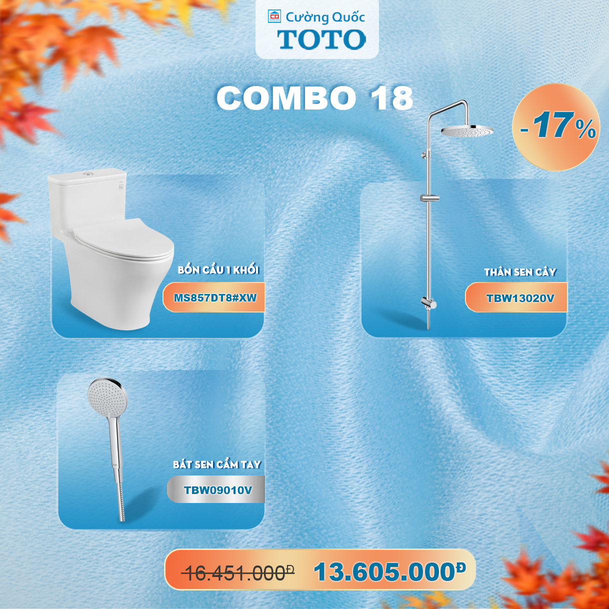 Bộ combo TOTO số 18