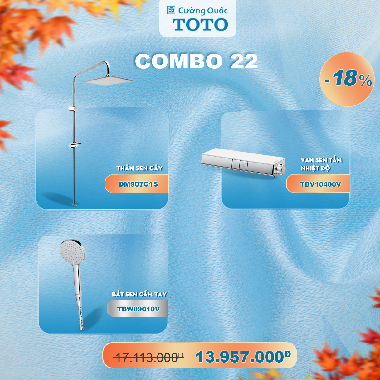 Bộ combo TOTO số 22