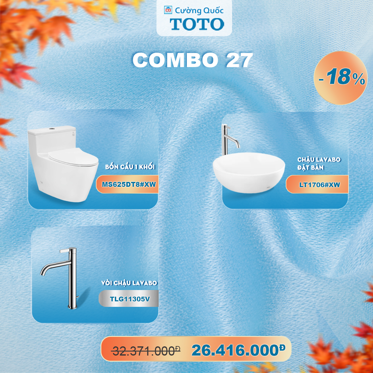 Bộ combo TOTO số 27