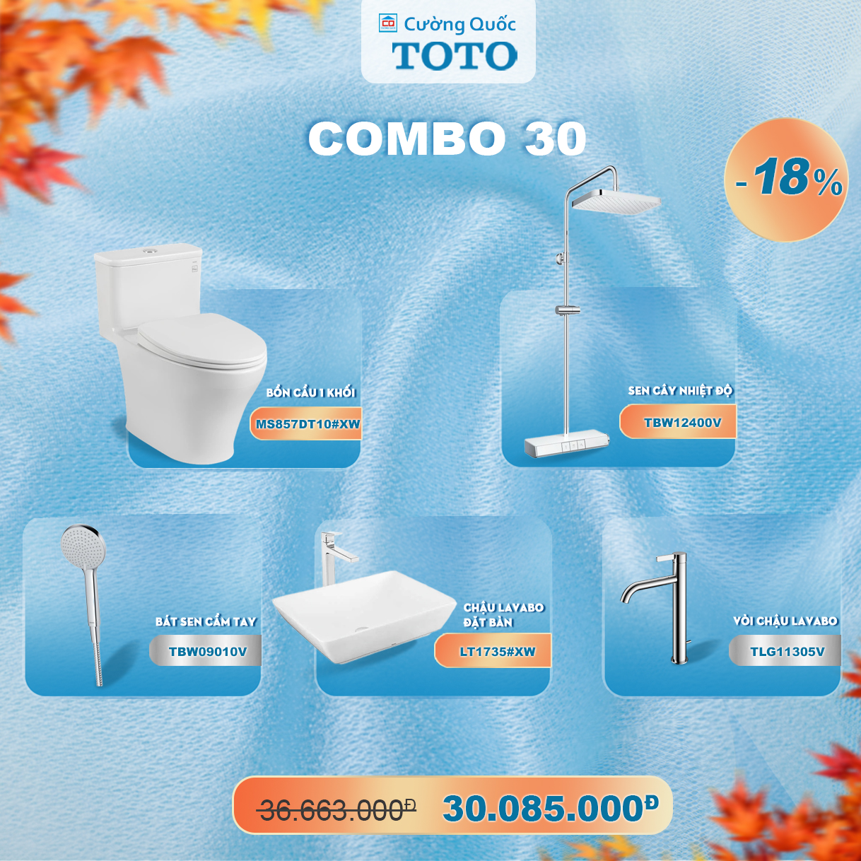 Bộ combo TOTO số 30