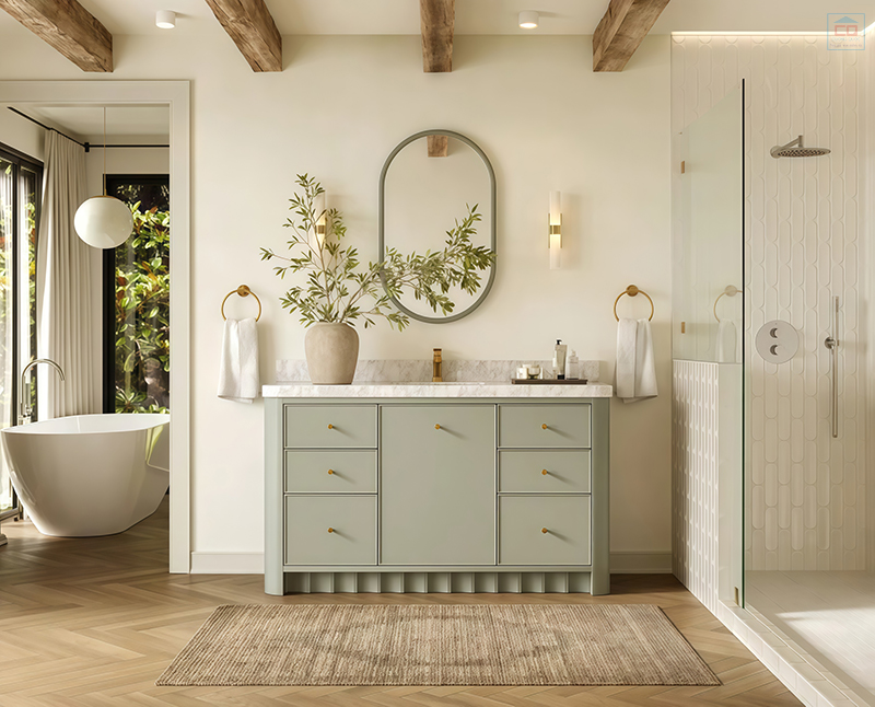 Tủ chậu lavabo đặt sàn