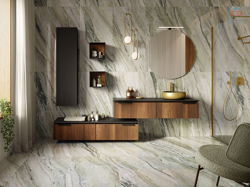 Phòng mẫu gạch lát nền và ốp tường đẹp