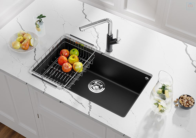 Chậu rửa bát 1 hố thiết kế tối giản, hiện đại