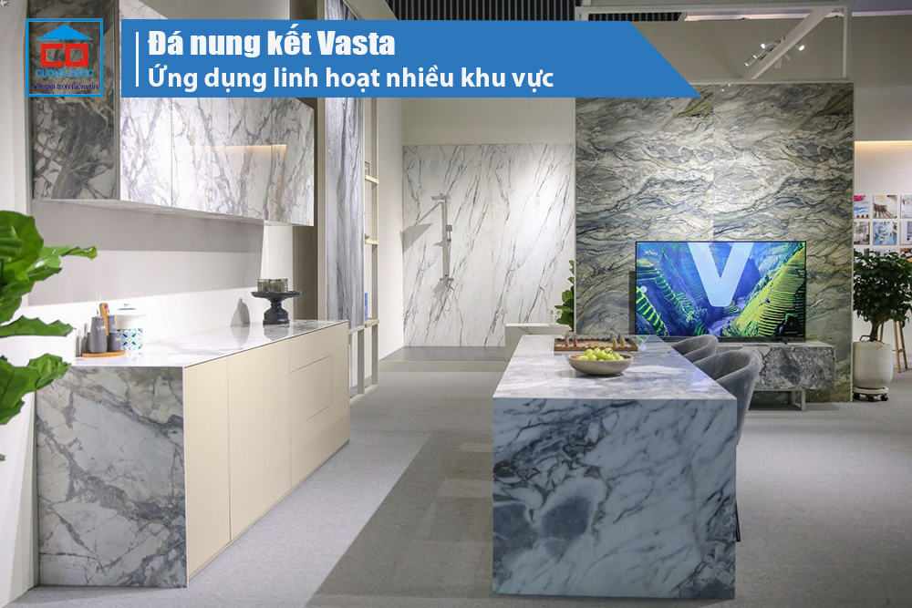 Ứng dụng đá nung kết Vasta