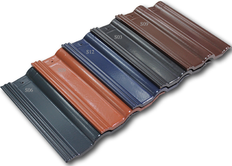 Ngói tráng men Viglacera đa dạng màu sắc