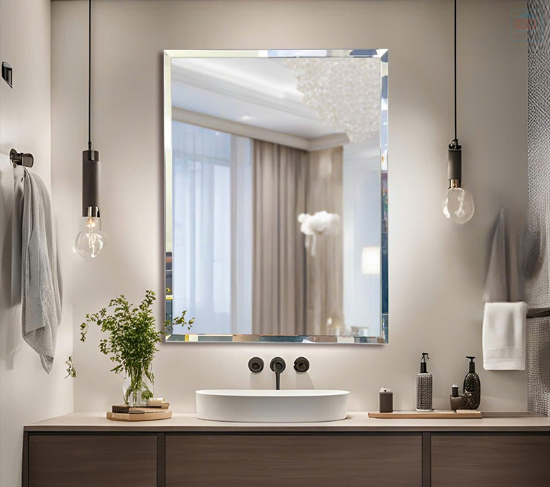 Gương phòng tắm không viền