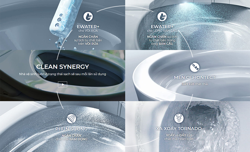Giải pháp làm sạch của TOTO