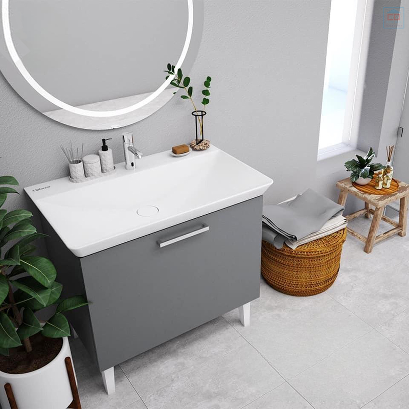Bộ tủ chậu lavabo Viglacera