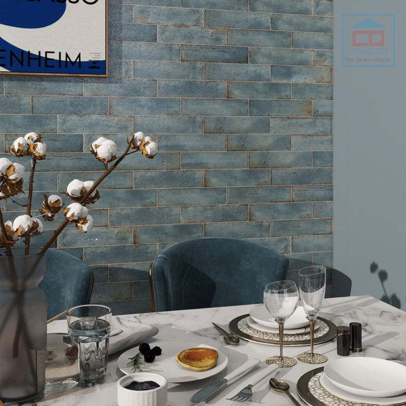 Phòng mẫu gạch thẻ 75x300 mm 7536G18