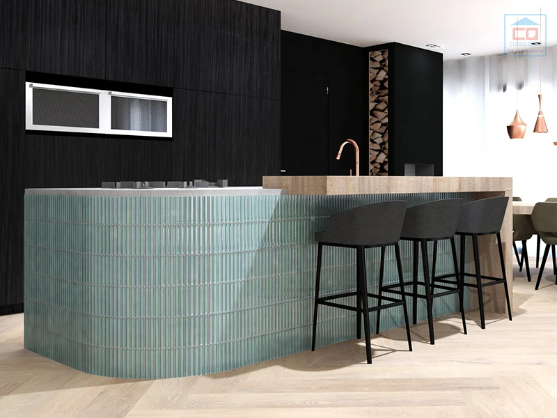 Ứng dụng của gạch thẻ mosaic