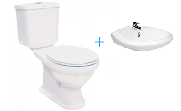 Combo bồn cầu American VF-2321 + lavabo VF-0969