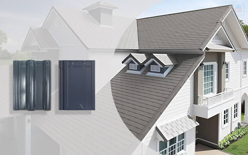 Nên chọn ngói sóng hay ngói phẳng