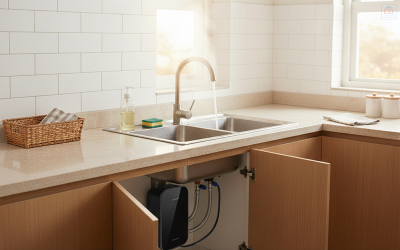 Bình nóng lạnh cho nhà bếp