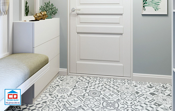 gạch l&aacute;t nền đẹp 2019 h&agrave;nh lang-4