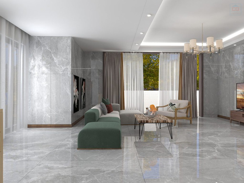 Gạch khổ lớn ốp lát nội thất