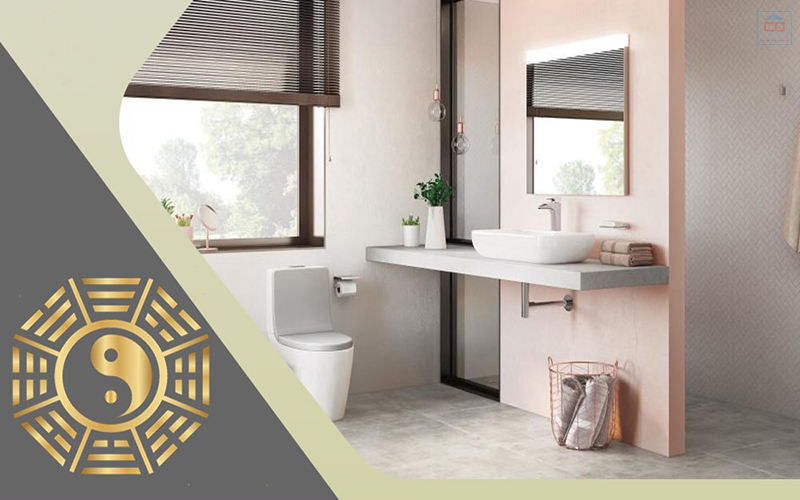Bố trí nội thất phòng tắm theo phong thủy