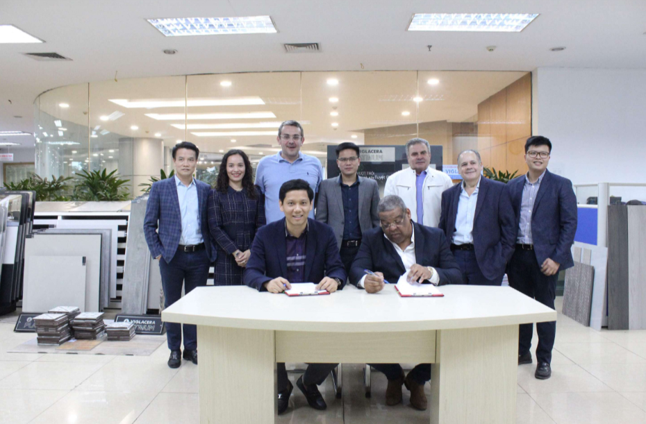 Viglacera ký hợp đồng xuất khẩu gạch ốp lát sang thị trường Mỹ tháng 1/2020
