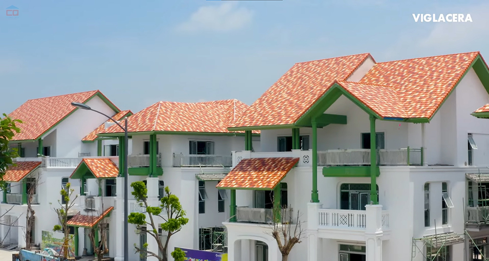 Ngói phẳng tráng men Aurora